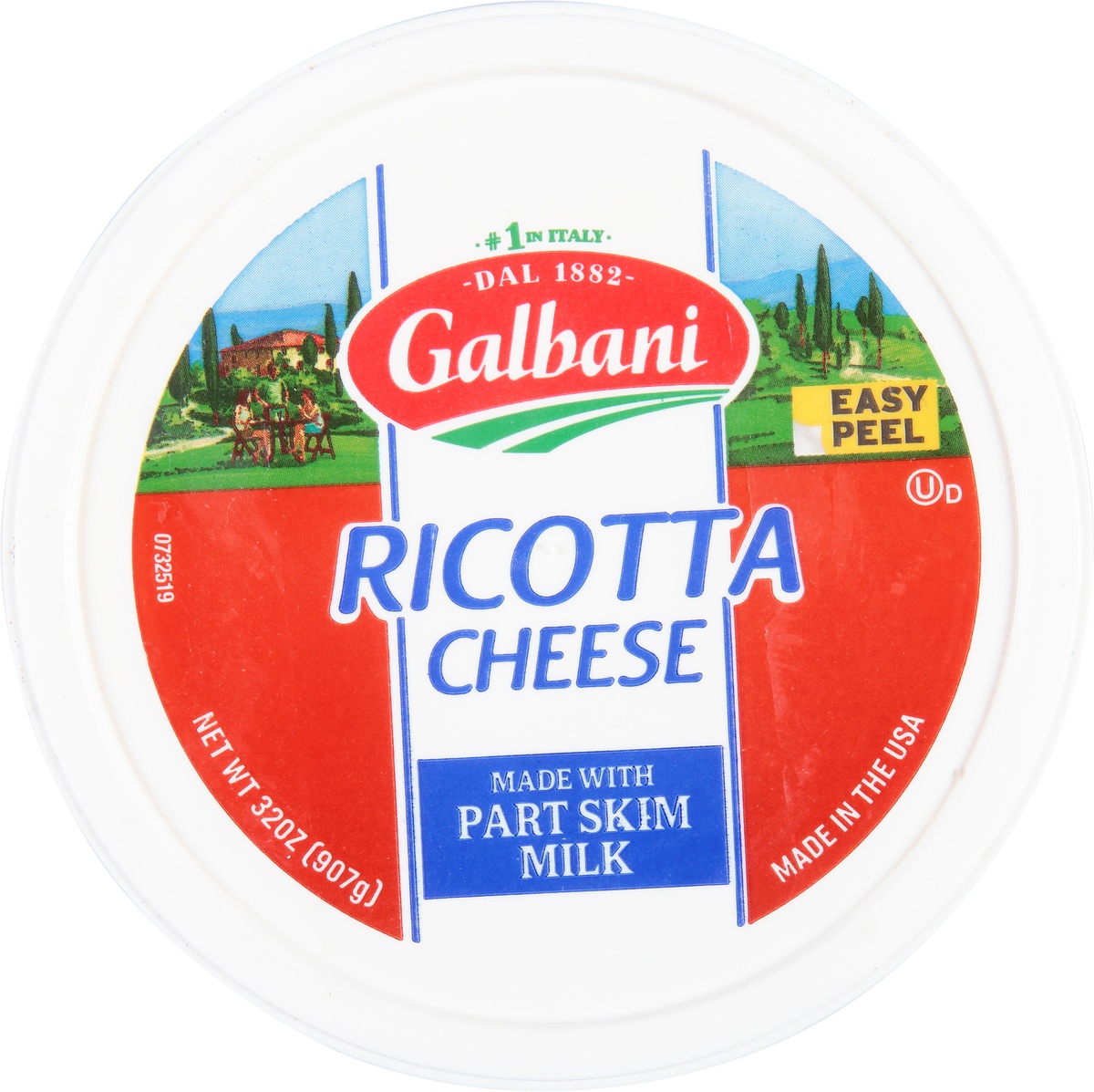 slide 9 of 9, Galbani Made With Part Skim Milk Ricotta Cheese, 