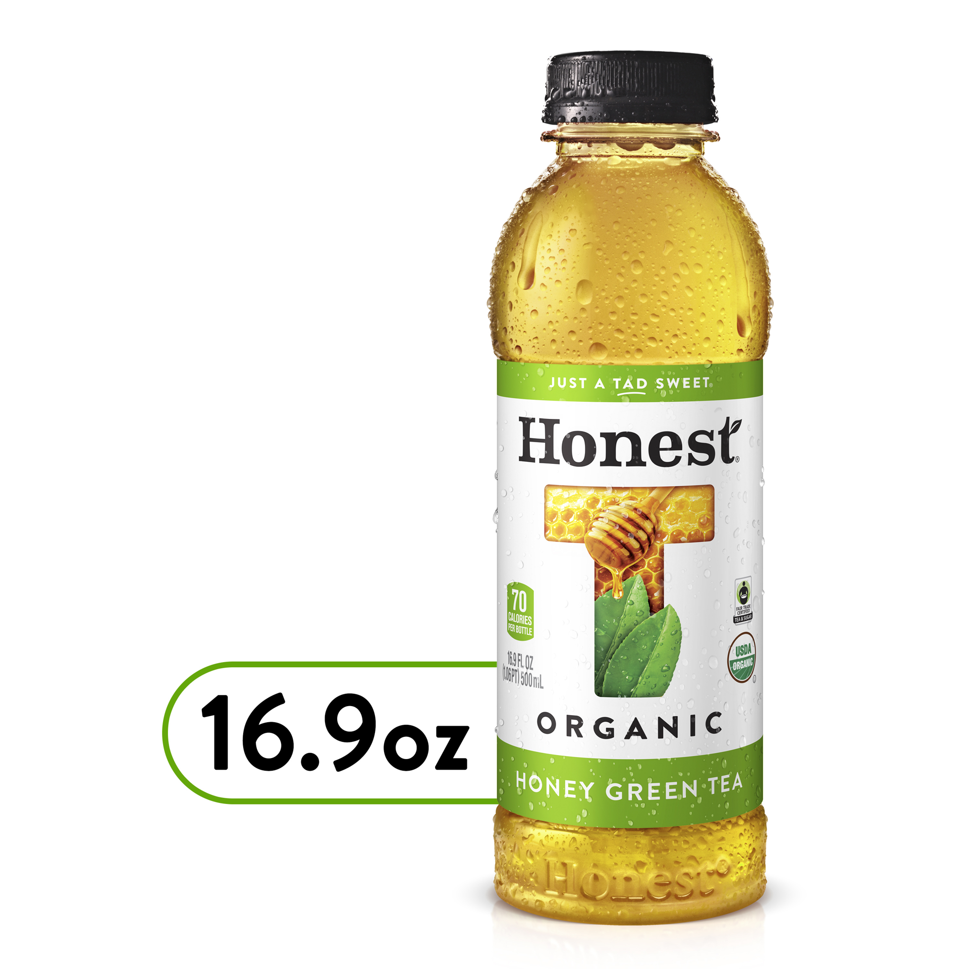 slide 1 of 19, Honest Tea Honey Green Tea, 16.9 oz