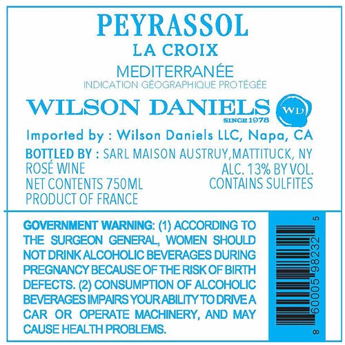 slide 7 of 10, Peyrassol, Croix de Peyrassol Rosé, IGP Méditerranée, 750 ml