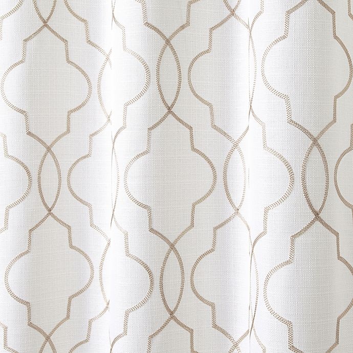 slide 2 of 2, Colordrift Brianna Fret Window Valance, 1 ct