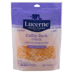 Lucerne Colby Jack Finely Shredded Cheese