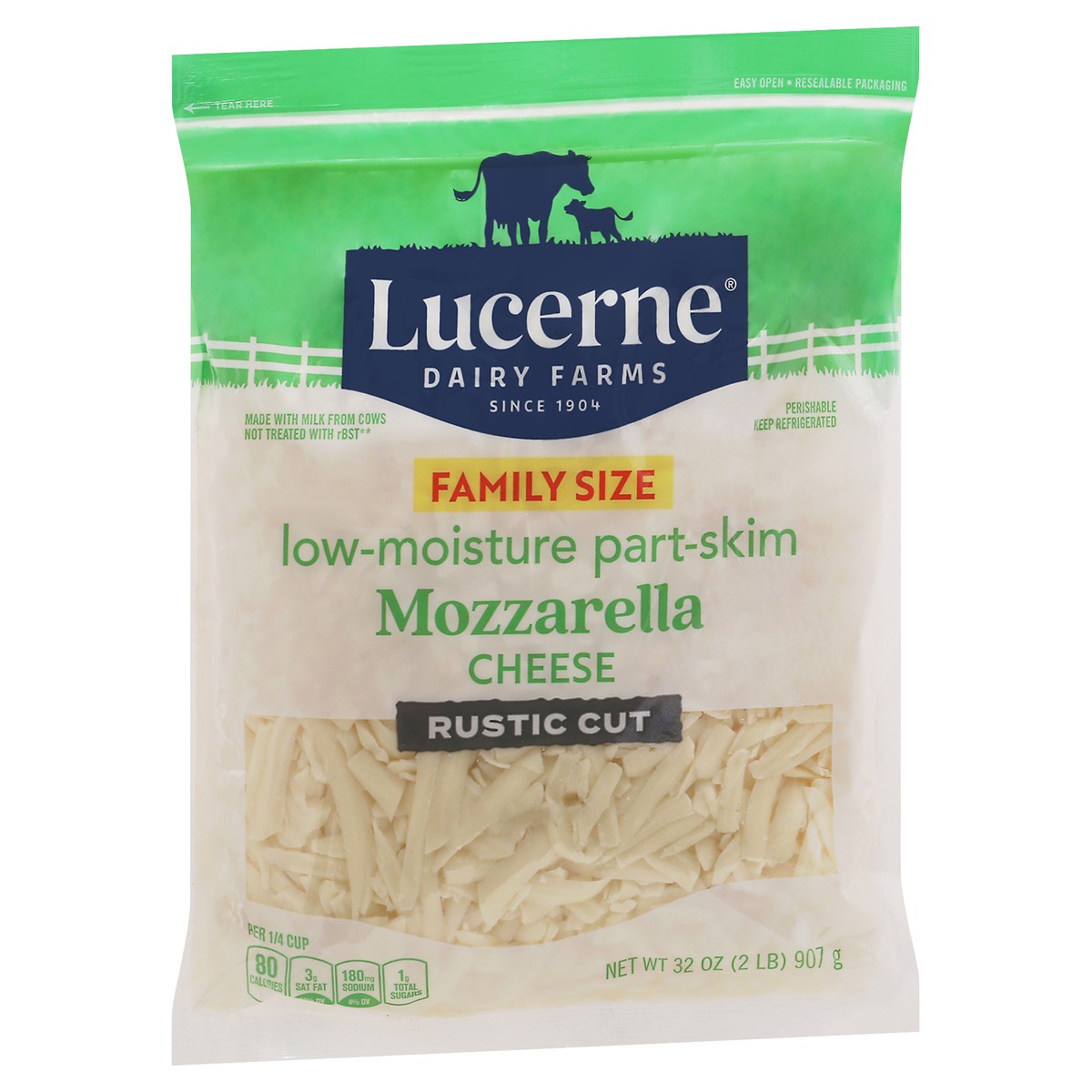 Lucerne Dairy Farms Mozzarella Cheese Shred 32 oz Shipt