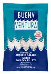 Pollock Fillets Salt Boneless - 16 Oz