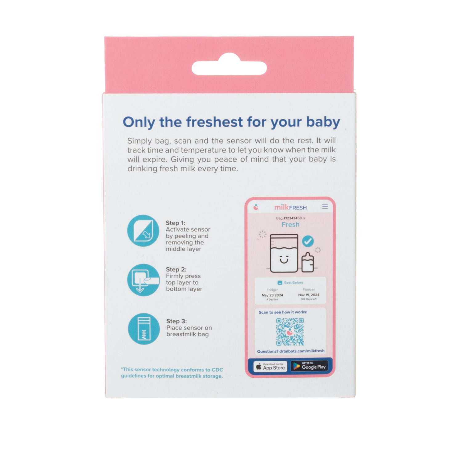 slide 2 of 4, Dr. Talbot's Breast Milk Freshness Sensors - 20ct, 20 ct