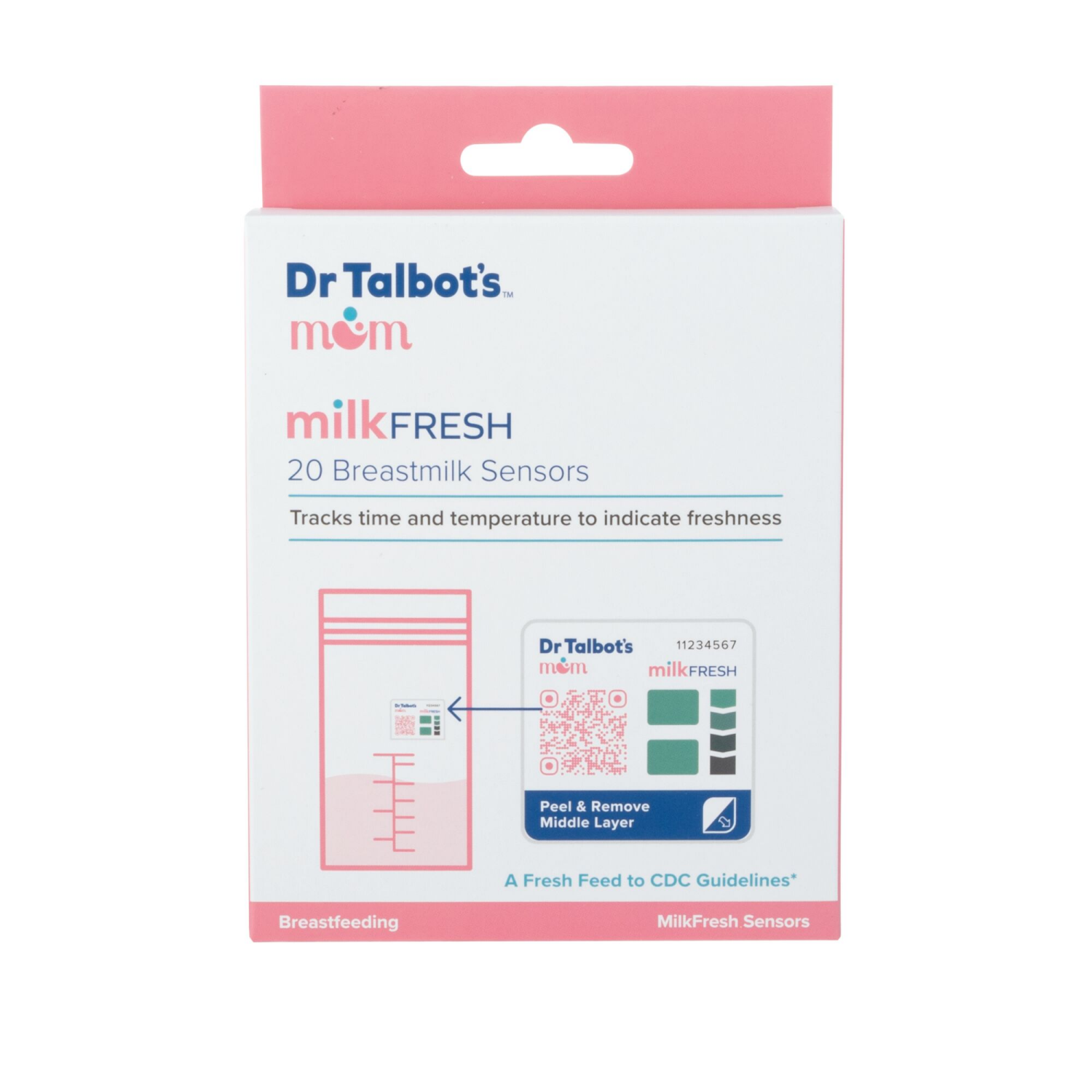 slide 1 of 4, Dr. Talbot's Breast Milk Freshness Sensors - 20ct, 20 ct
