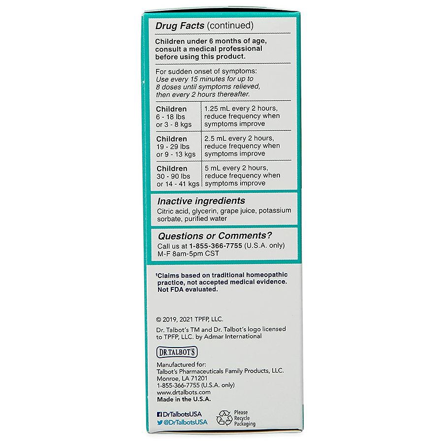 slide 2 of 5, Dr. Talbot's Portable Mesh Nebulizer 1 ea, 1 ct