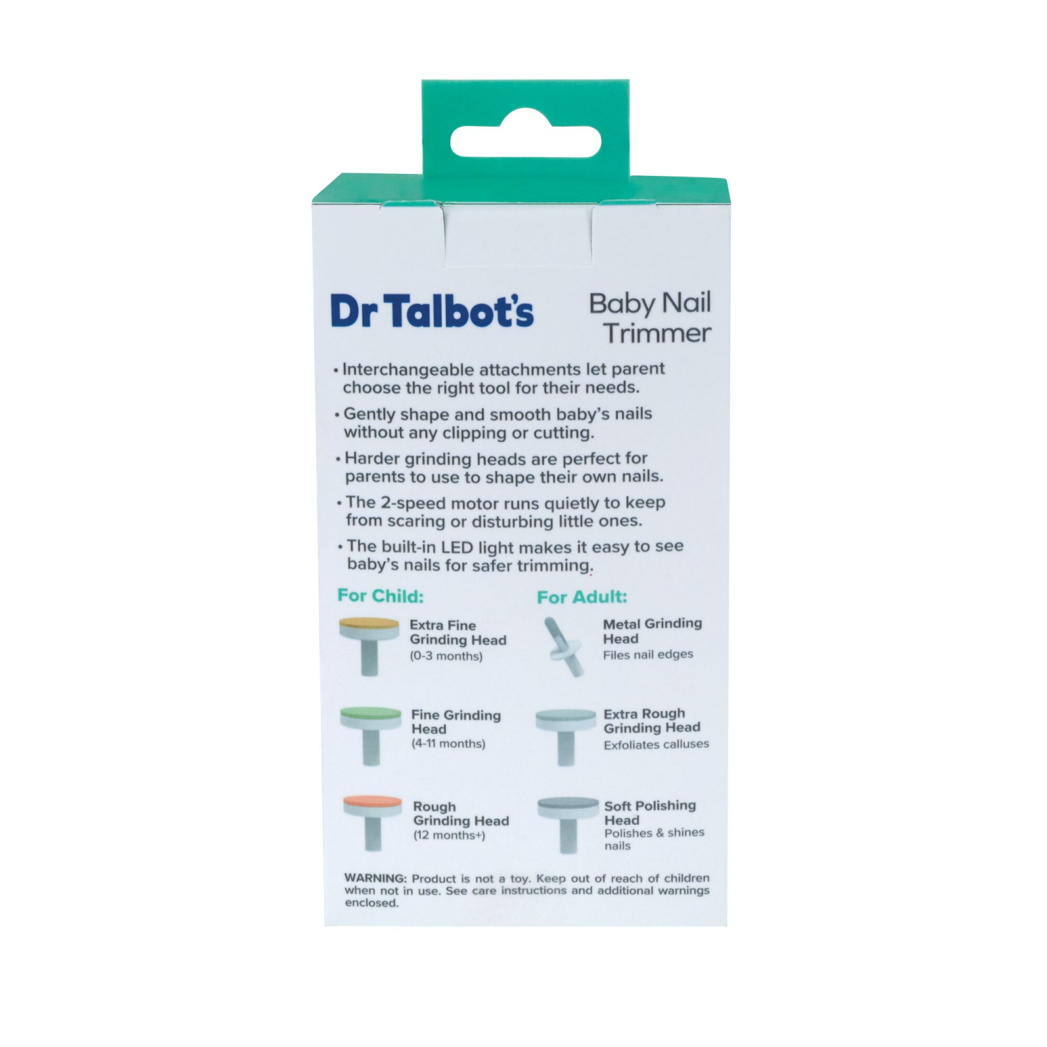 slide 2 of 3, Dr. Talbot's Baby Nail Trimmer 1 Each, 1 ct