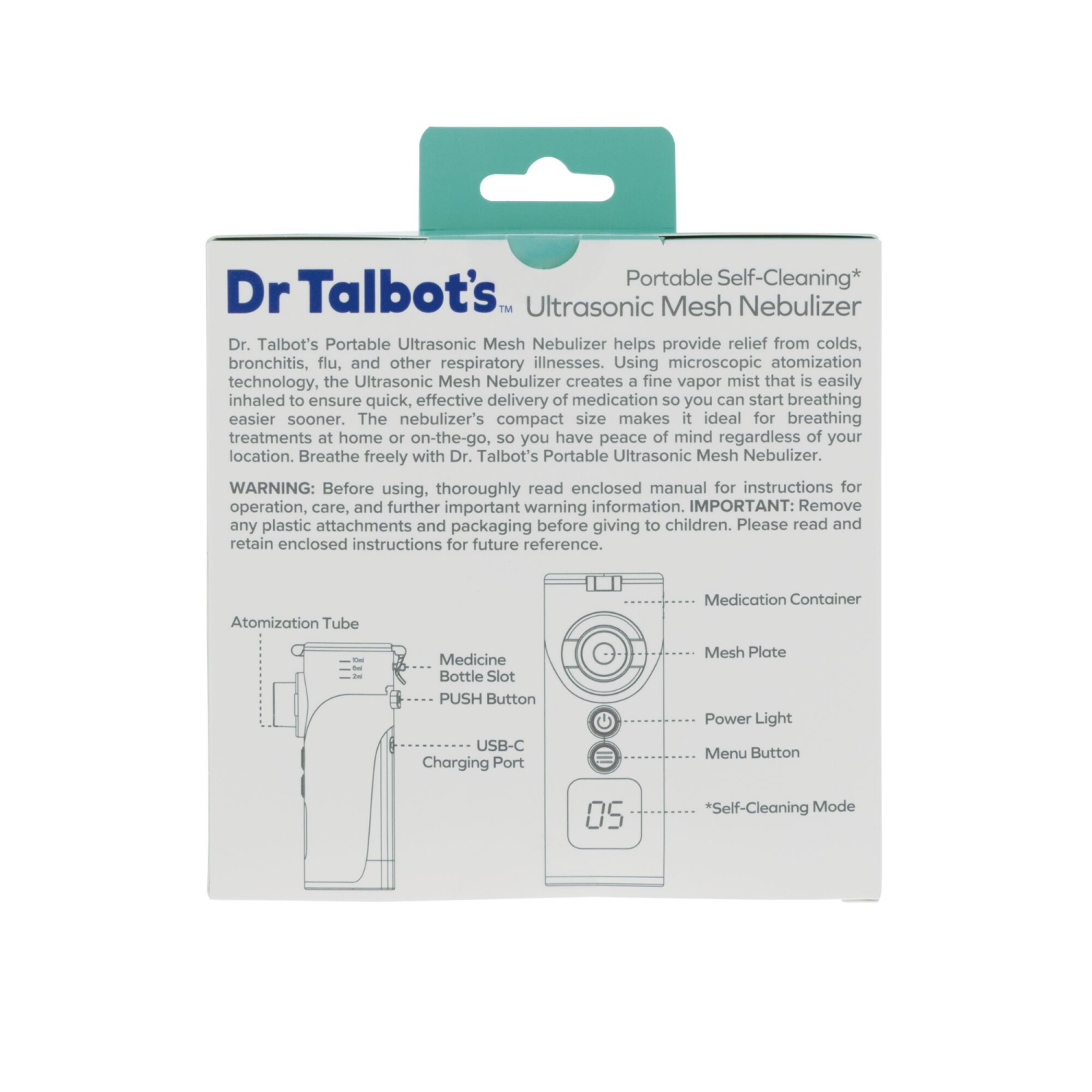 slide 2 of 5, Dr. Talbot's Ultrasonic Mesh Nebulizer 1 Each, 1 ct