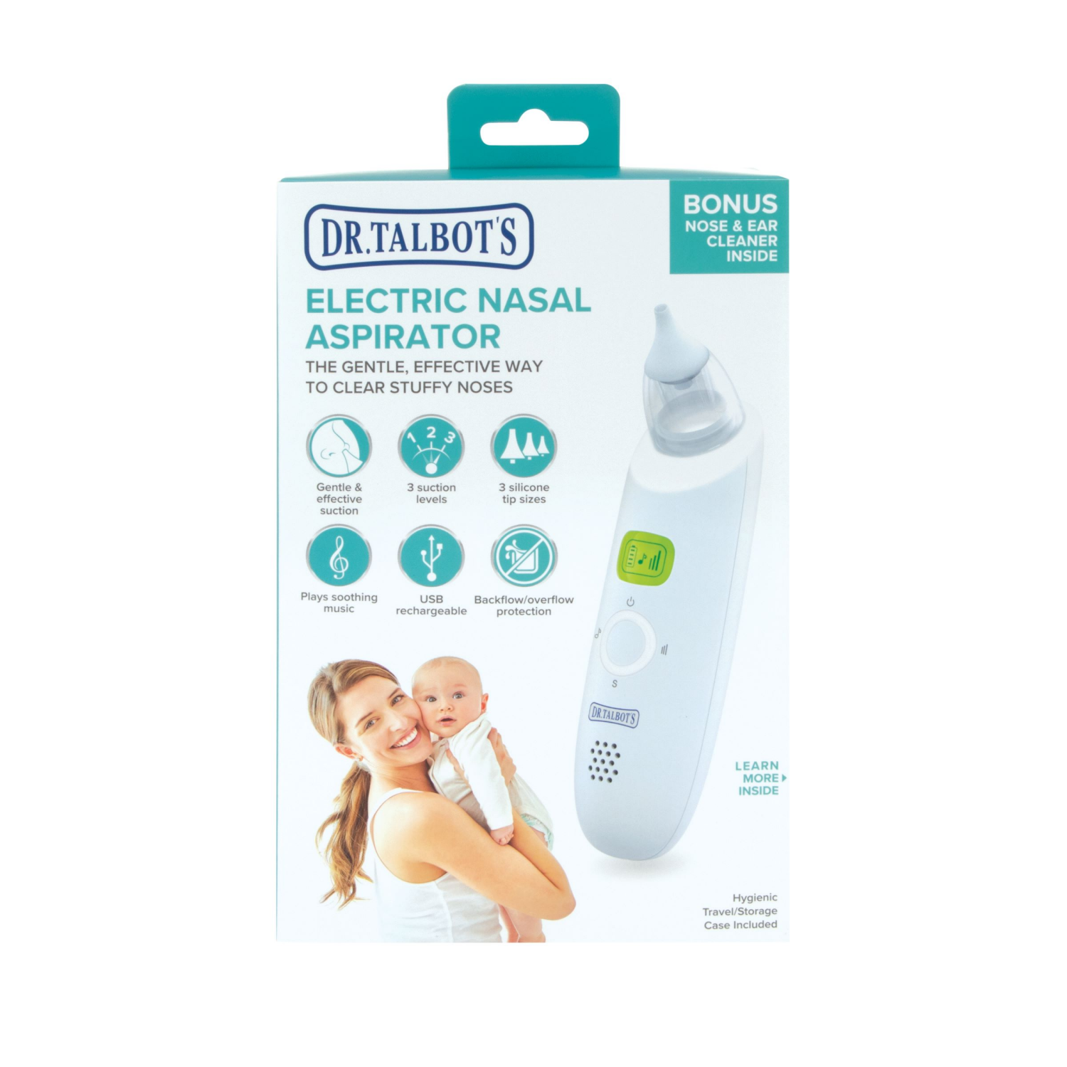 slide 1 of 4, Dr. Talbot's Electric Nasal Aspirator, 1 ct