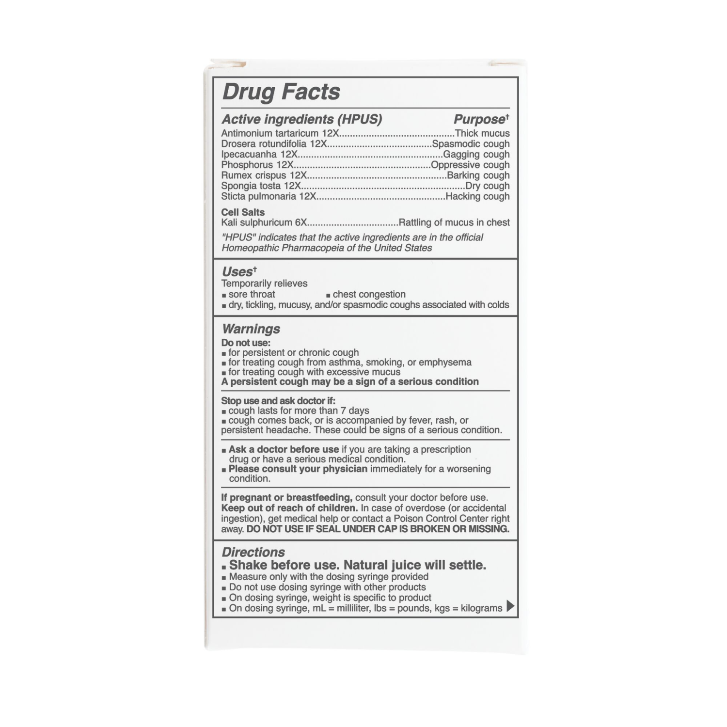 slide 2 of 3, Dr. Talbot's Infant Cough Relief - Natural Elderberry Juice, 4 oz