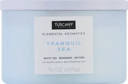 Tuscany Candle Tranquil Sea Spa Candle