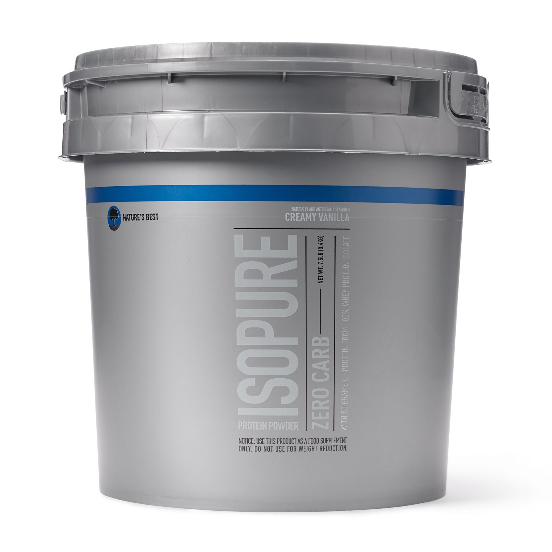 slide 1 of 1, Isopure Zero Carb - Creamy Vanilla, 7.5 lb