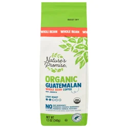 Nature's Promise Organic Guatemalan Light Roast Whole Bean Coffee