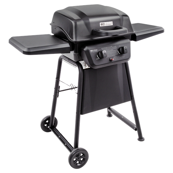 slide 1 of 1, Char-Broil Classic 2-Burner Gas Grill - Black, 20.5 in x 43 in x 45.5 in