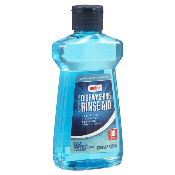 slide 8 of 29, Meijer Automatic Dish Liquid Rinse Aid, 8.45 oz