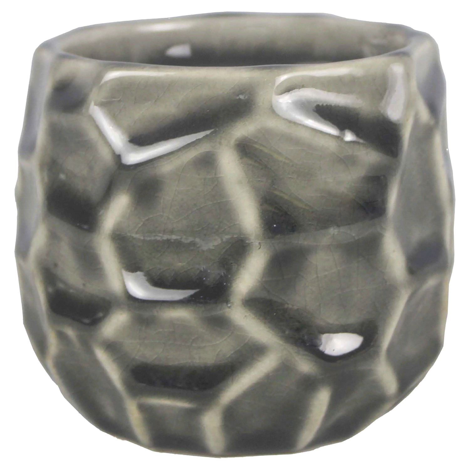 slide 2 of 4, Trendspot 4IN Meteorite Ceramic Planter, 4 in