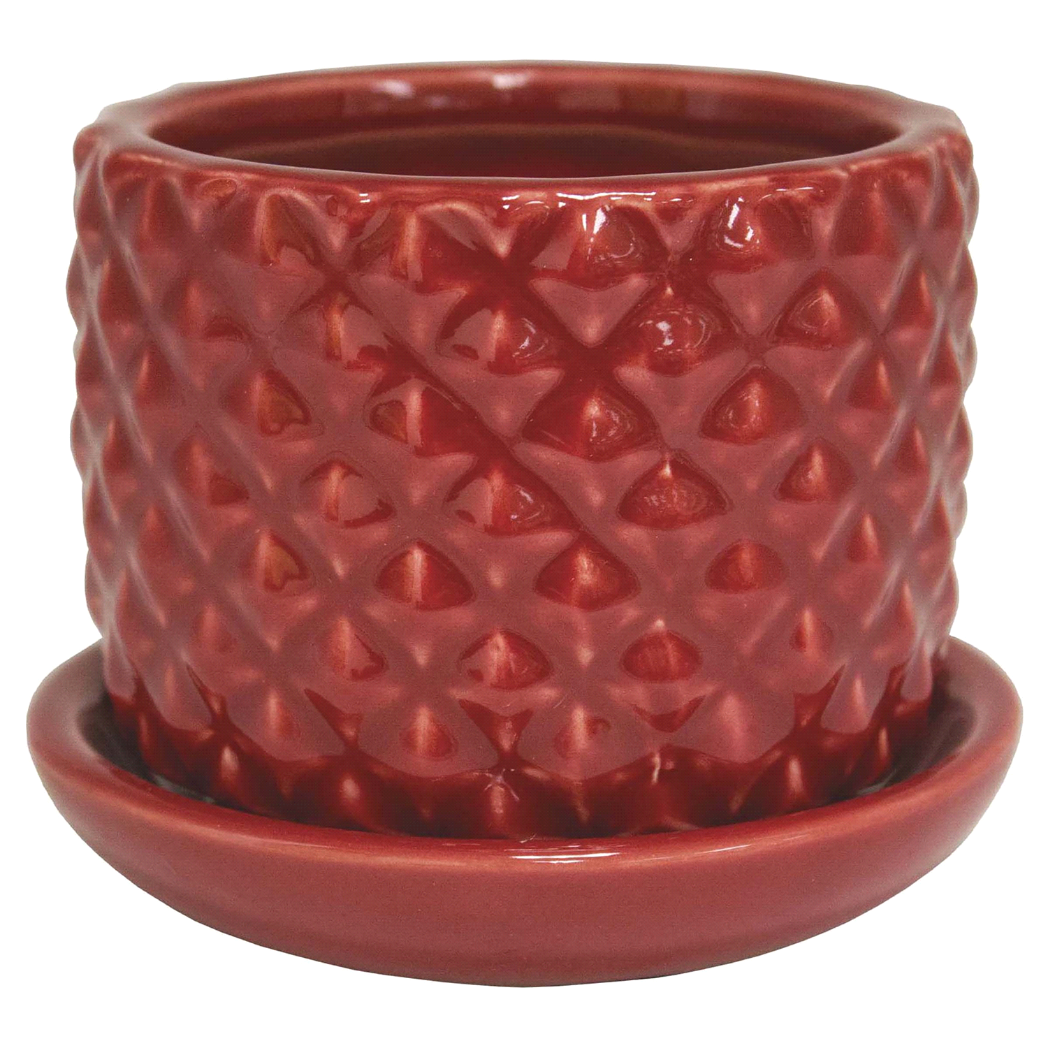 slide 2 of 4, Trendspot 4IN Pineapple Ceramic Planter, 4 in