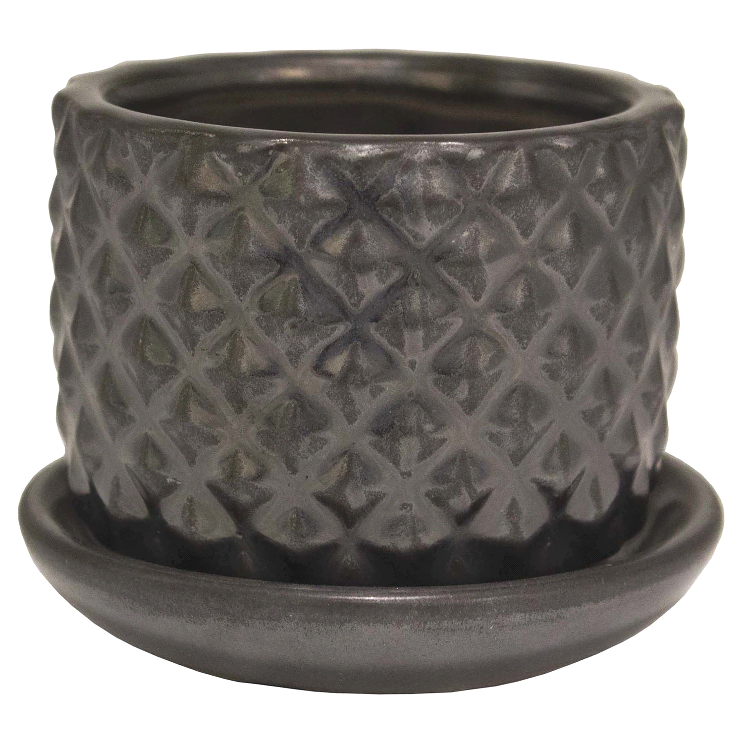 slide 3 of 4, Trendspot 4IN Pineapple Ceramic Planter, 4 in