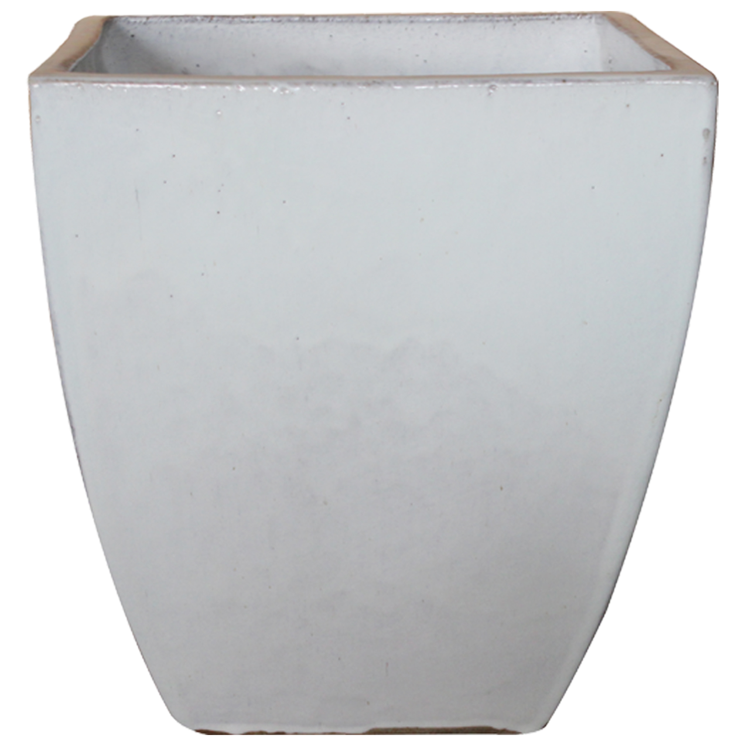 slide 2 of 2, 16in Bayshore Ceramic Planter, White, 16 in