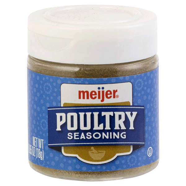 slide 1 of 1, Meijer Seasoning Poultry,., 65 oz