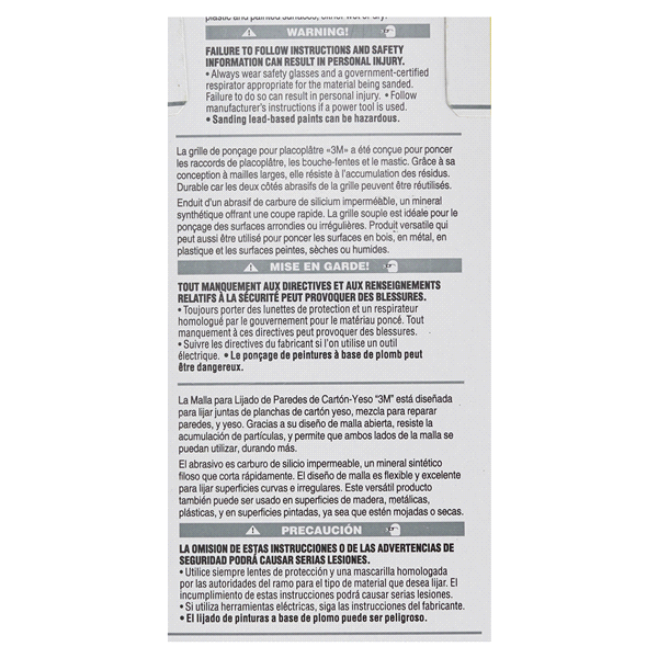 slide 2 of 5, 3M Fine Drywall Sanding Screens - 2 Pack - Black, 4.188 in x 11.25 in