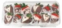 slide 1 of 1, Chocolate Dipped Strawberries, 12 ct