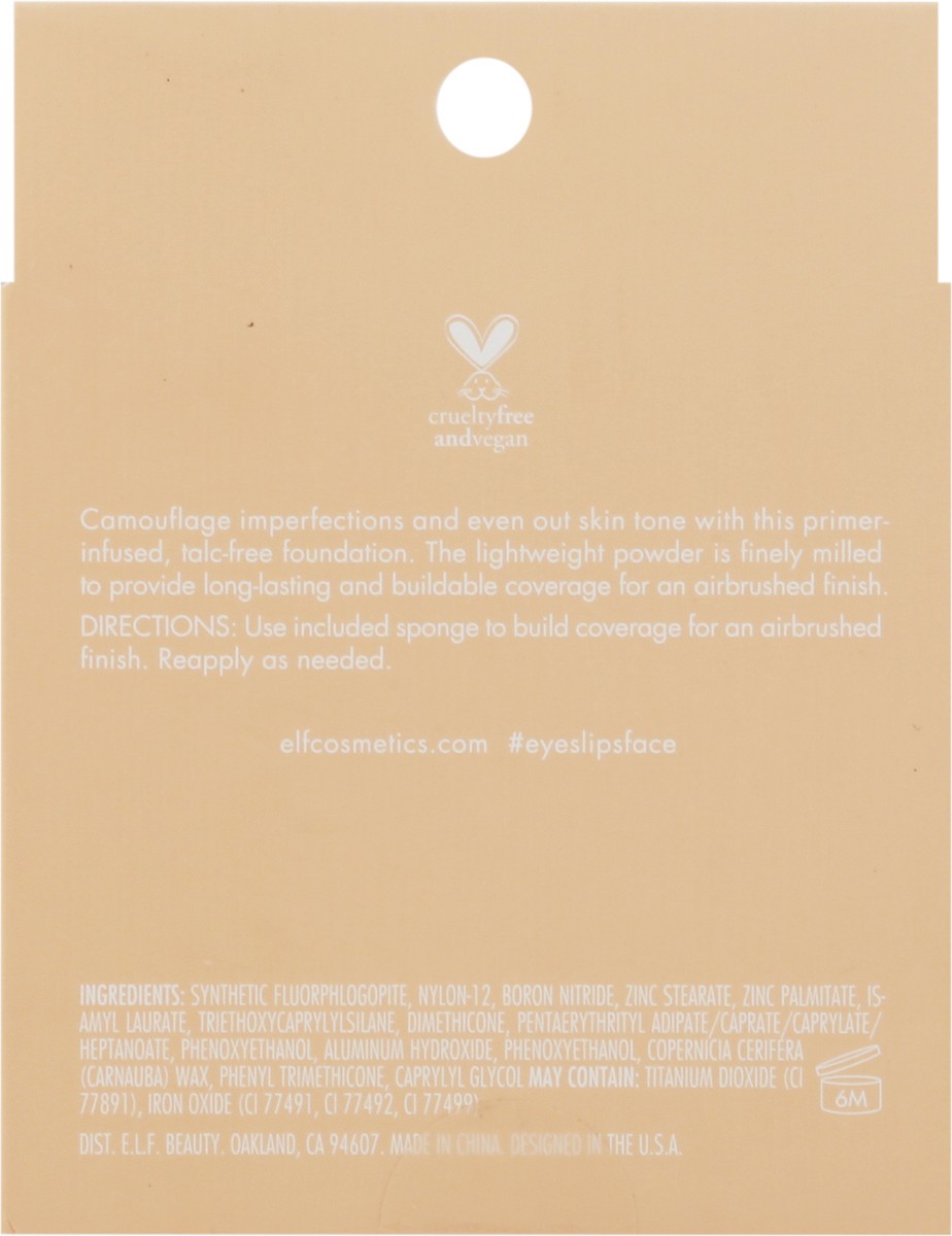 slide 9 of 12, e.l.f. Camo Fair 150 C Powder Foundation 0.28 oz, 1 ct