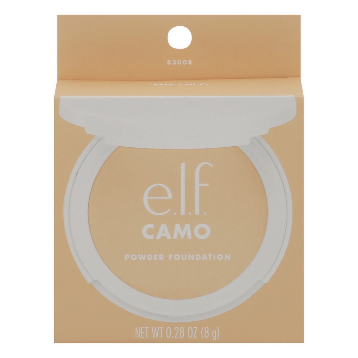 slide 1 of 12, e.l.f. Camo Fair 150 C Powder Foundation 0.28 oz, 1 ct