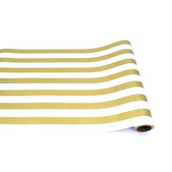 Hester & Cook Gold Classic Stripe Runner