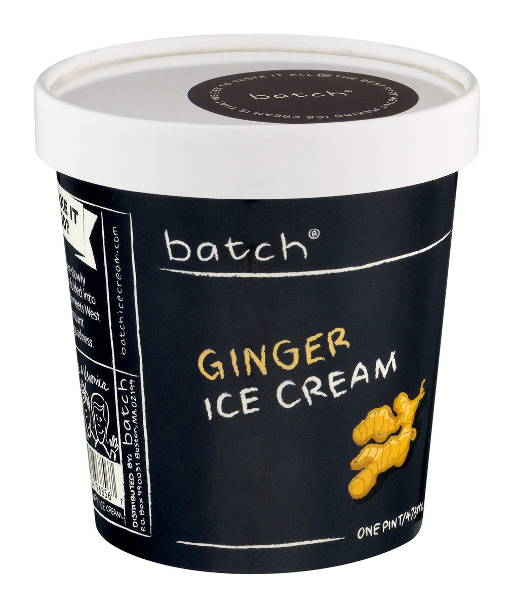 slide 7 of 9, Batch Ice Cream Ginger, 16 fl oz