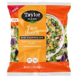 Taylor Farms Taco Ranch Mini Chopped Salad Kit