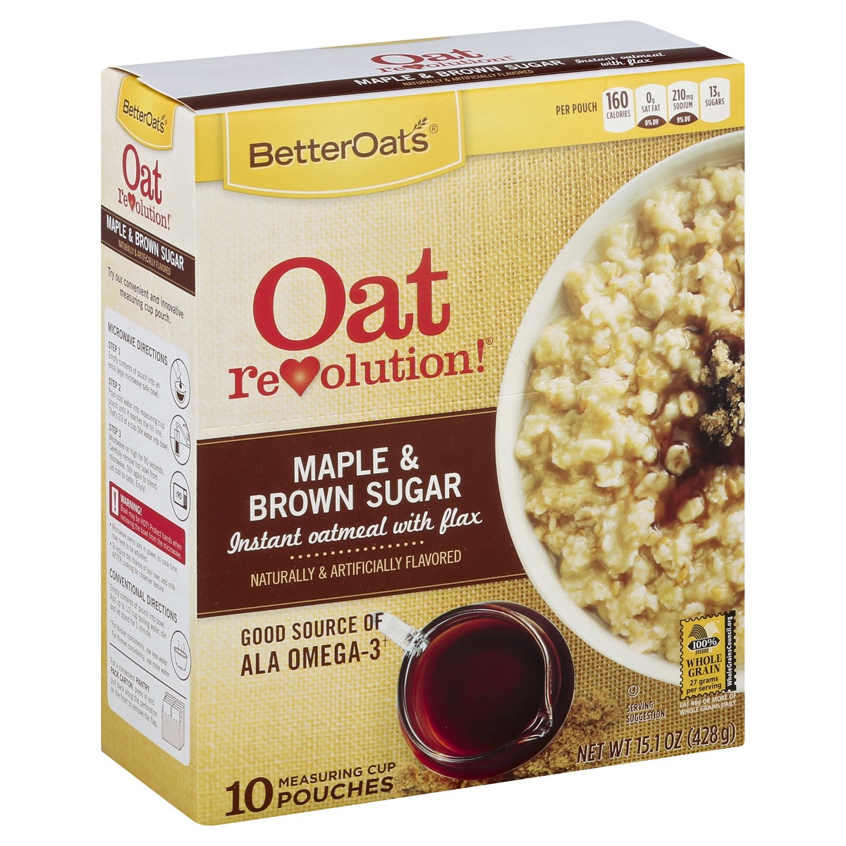 slide 4 of 5, Better Oats Oatmeal 10 ea, 10 ct