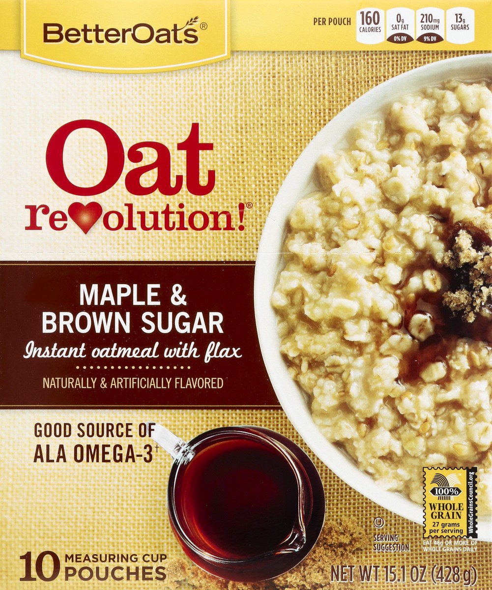 slide 1 of 5, Better Oats Oatmeal 10 ea, 10 ct