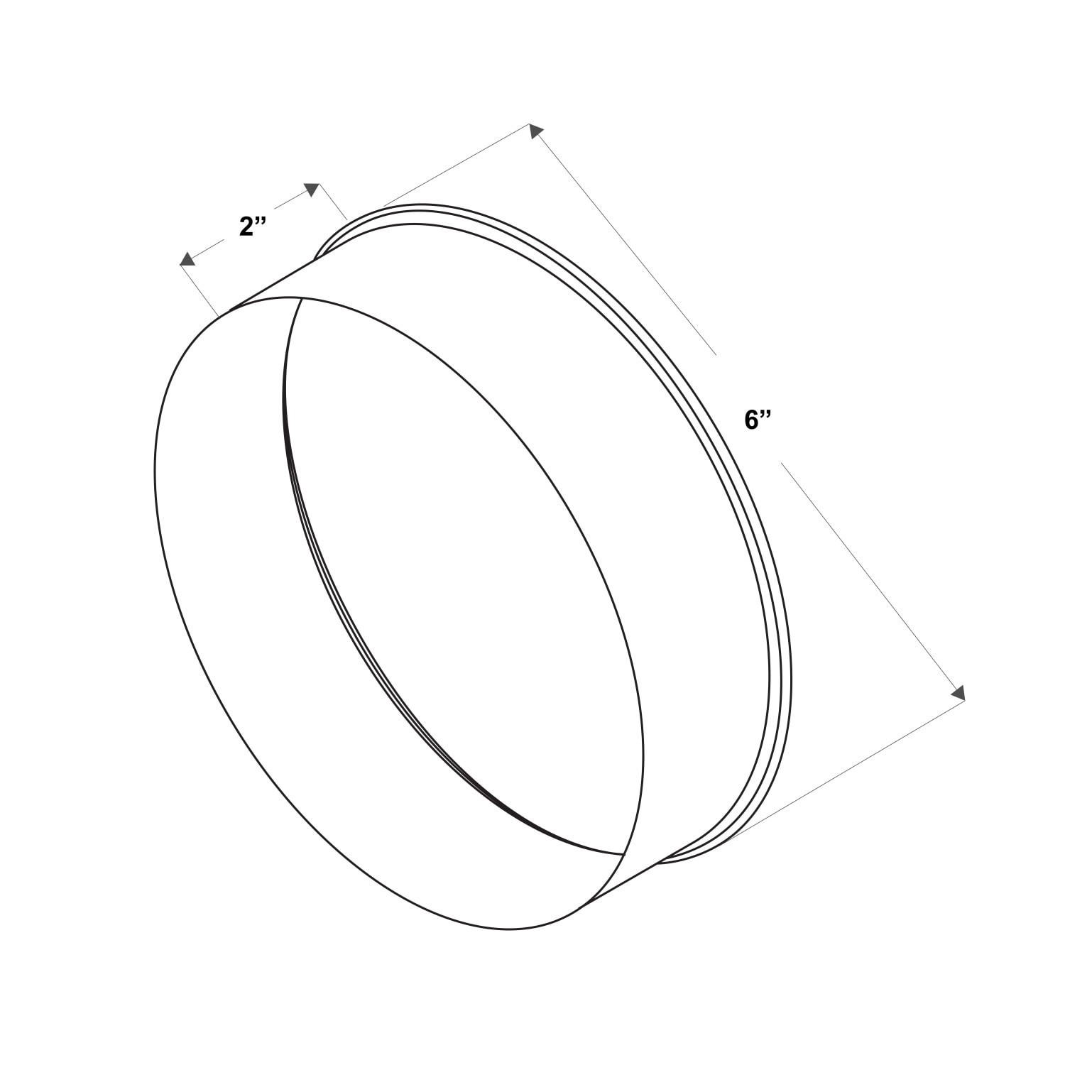 slide 6 of 6, IMPERIAL 6.25-in x 6.25-in Galvanized steel 6.0-in Dia Round Duct End Cap, 1 ct