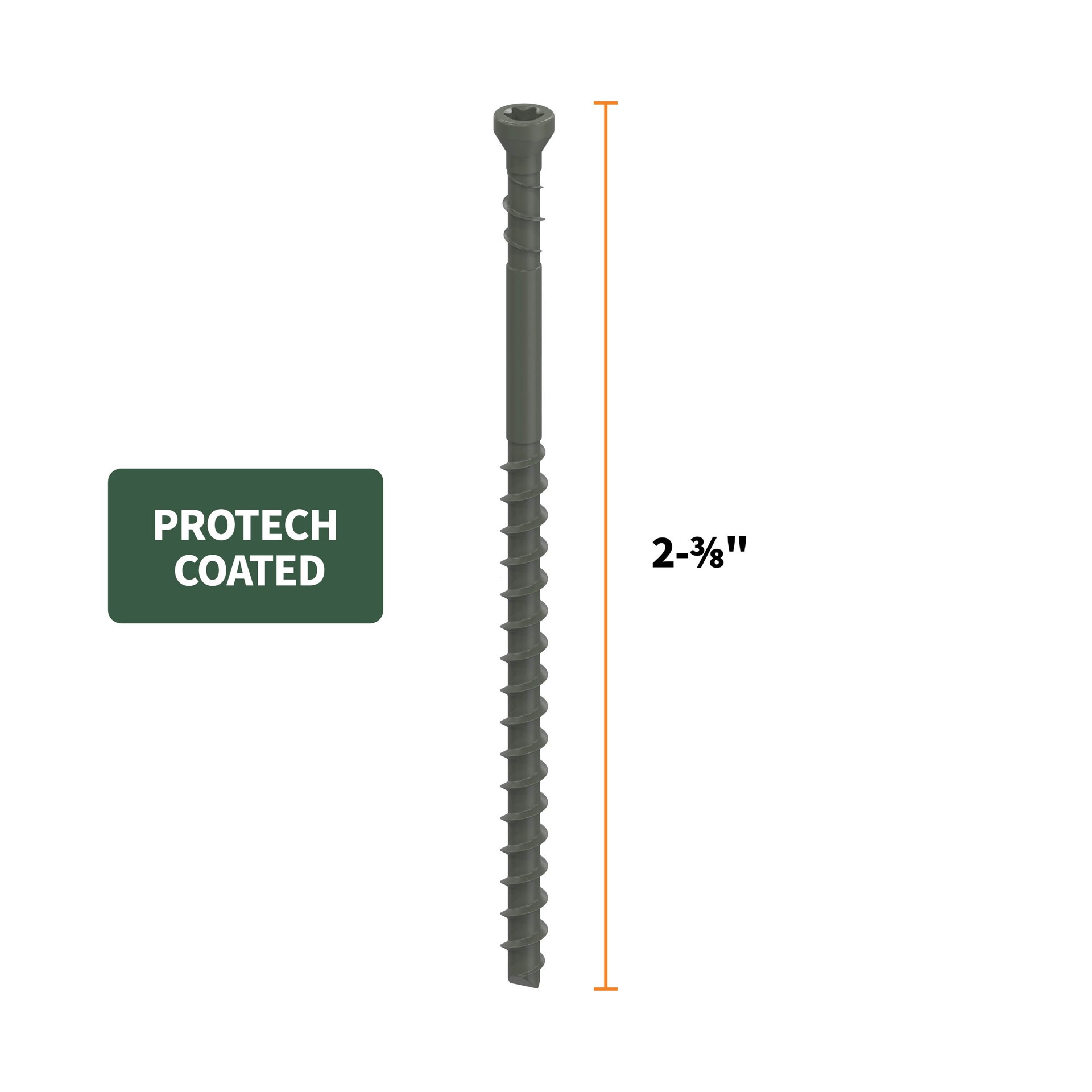 slide 3 of 6, CAMO #7 x 2-3/8-in Wood to wood Deck Screws ( 1750 -Per Box ), 1 ct