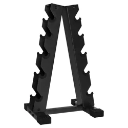 CAP Barbell Black A Frame Dumbbell Rack