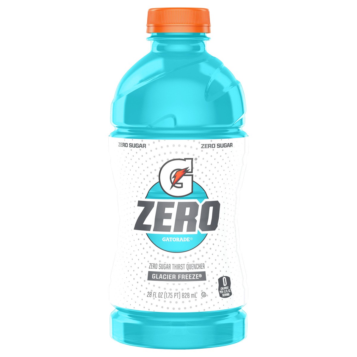 slide 1 of 4, Gatorade Zero Zero Sugar Thirst Quencher Glacier Freeze - 28 fl oz, 28 fl oz