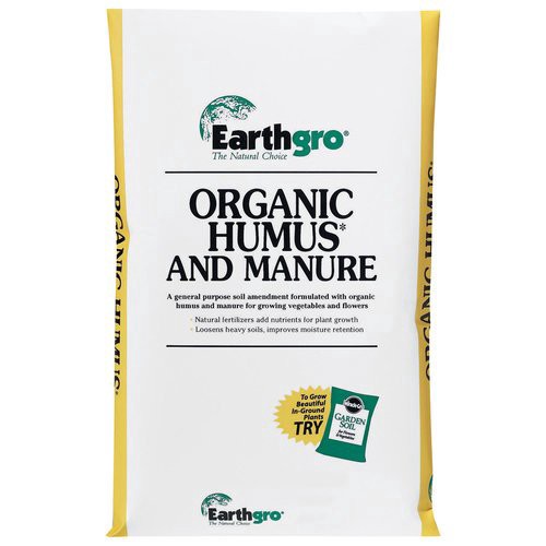 slide 1 of 1, Earthgro Organic Humus and Manure, 40 lb