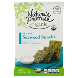 Nature's Promise Organic Sea Salt Seaweed Snacks