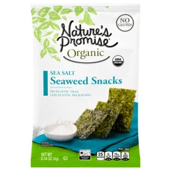 Nature's Promise Organic Sea Salt Seaweed Snacks