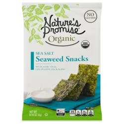 Nature's Promise Organic Sea Salt Seaweed Snacks