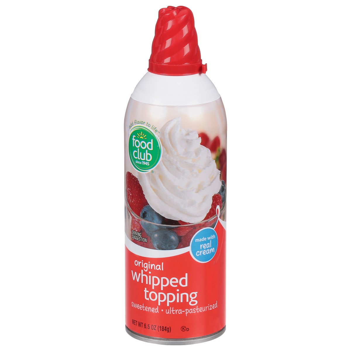 slide 2 of 14, Food Club Original Whipped Topping, 6.5 oz