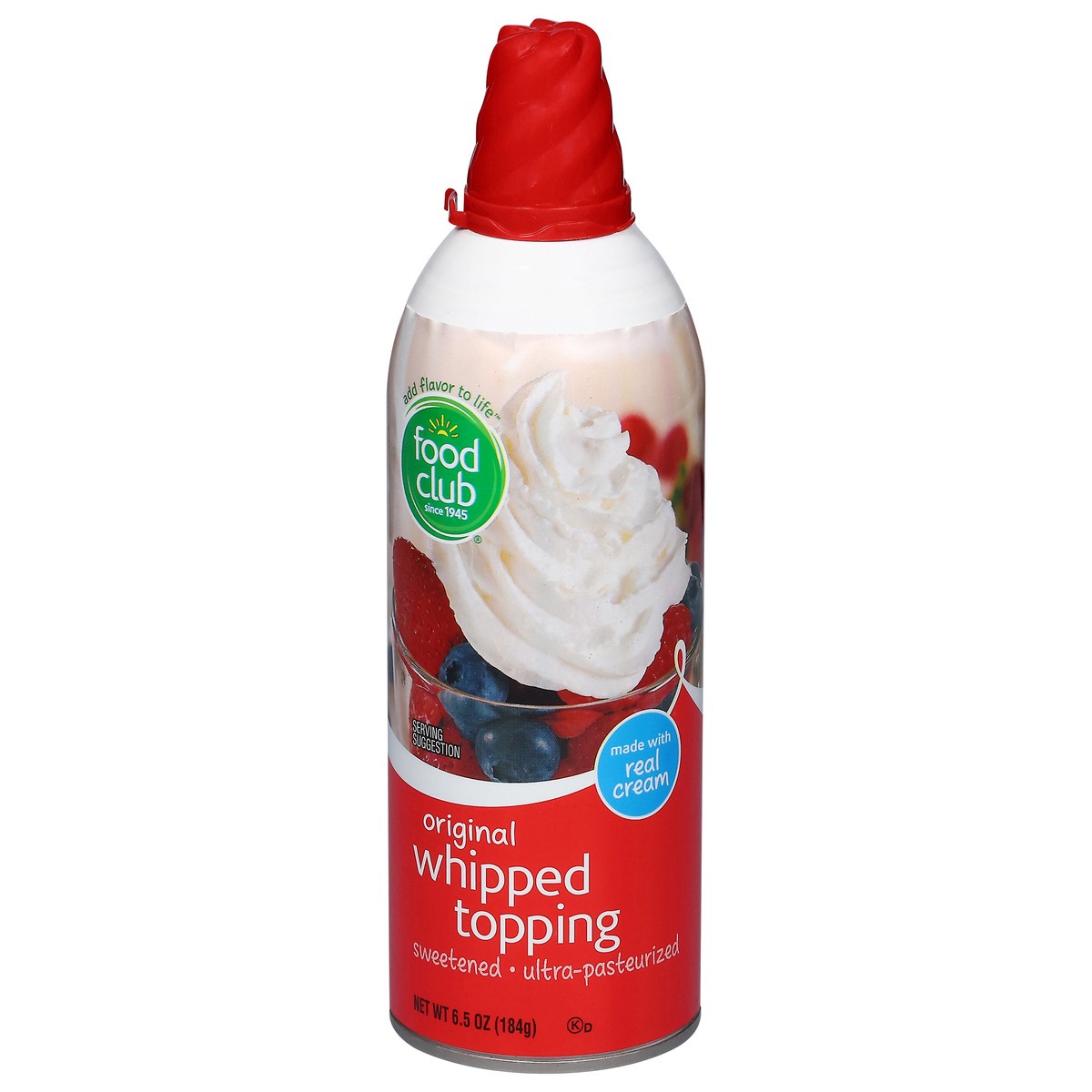 slide 1 of 14, Food Club Original Whipped Topping, 6.5 oz