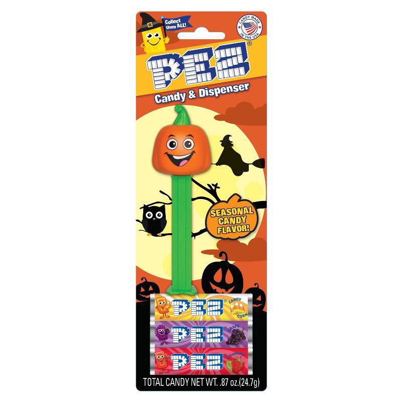 slide 1 of 10, PEZ Halloween Assorted Candy Dispensers, 0.87 oz