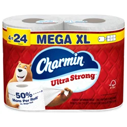 Charmin Ultra Strong Mega XL Toilet Paper Rolls