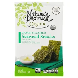 Nature's Promise Organic Wasabi Flavored Seaweed Snacks