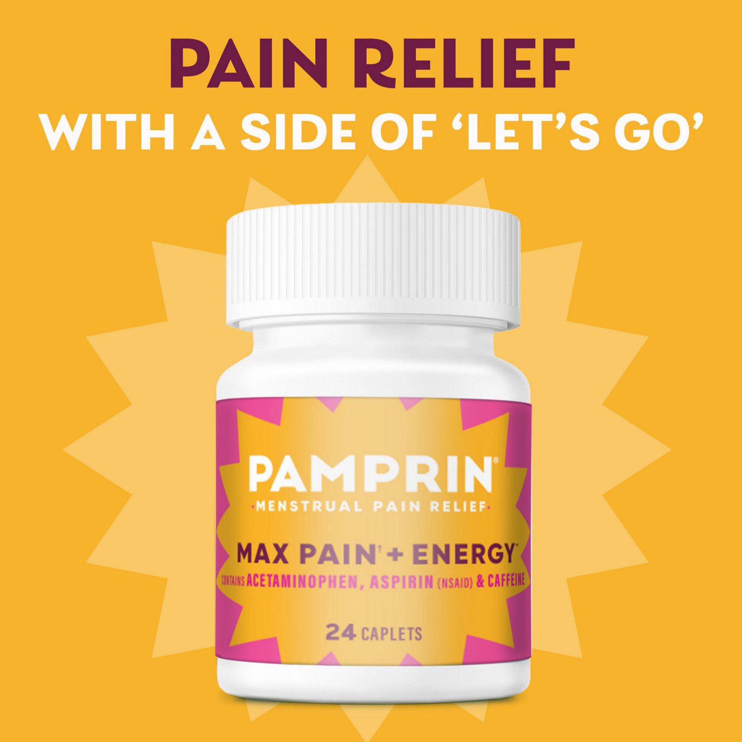 slide 4 of 6, Pamprin Max Form, 24ct, 1 ct