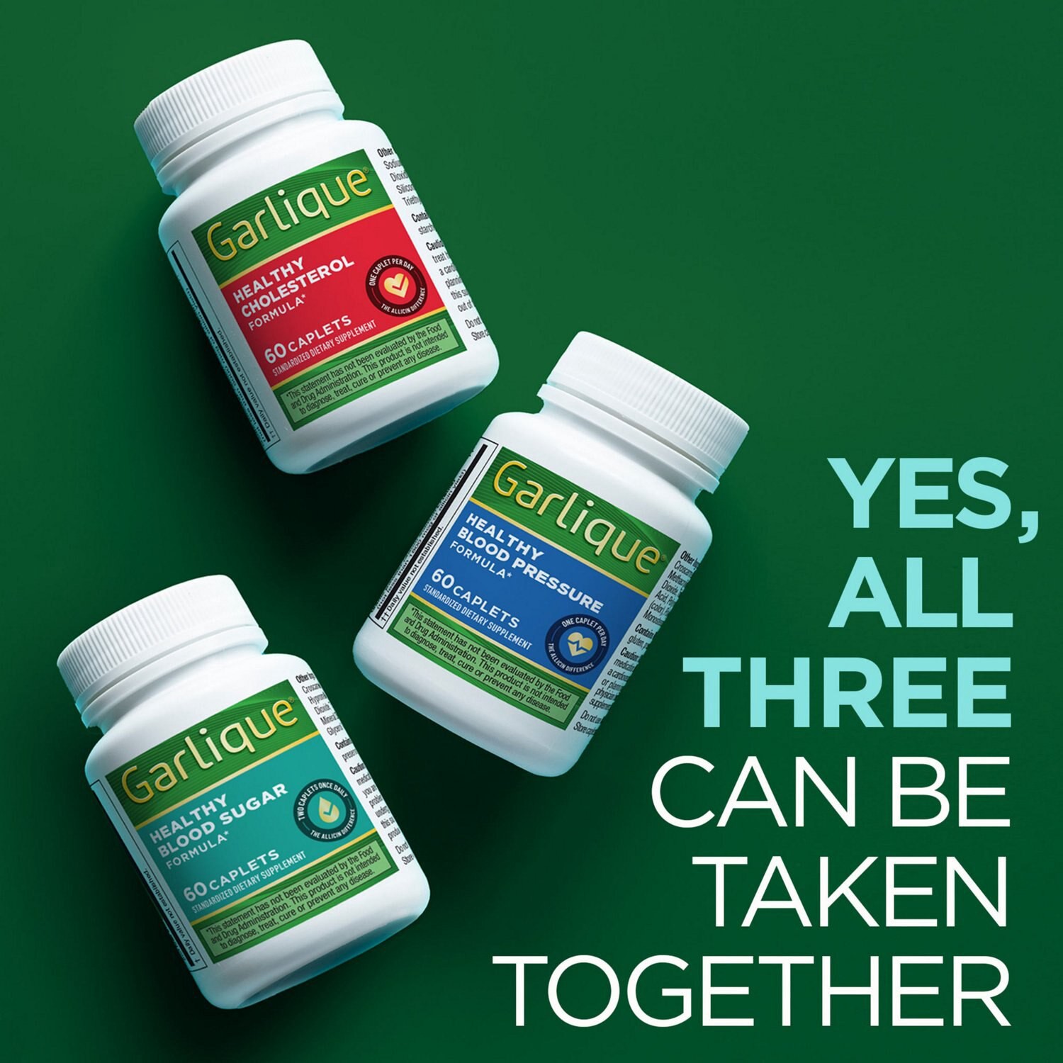 slide 6 of 9, Garlique Healthy Blood Sugar Formula 60 Caplets, 60 ct