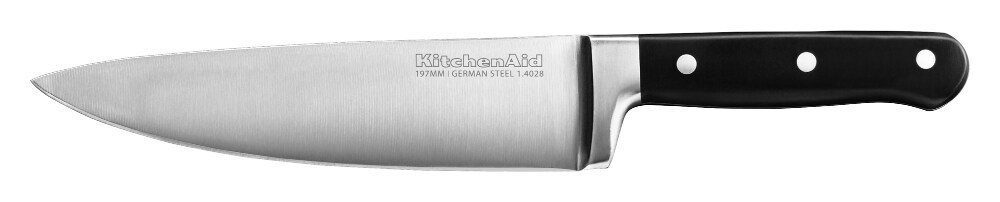 slide 1 of 1, Kitchenaid Forged Triple Rivet Chef Knife, 8 in