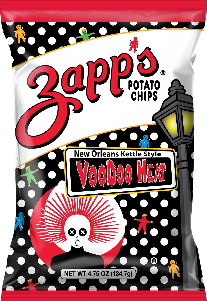Zapp's 4.75 oz Zapp's Voodoo Heat New Orleans Kettle Style Potato Chips